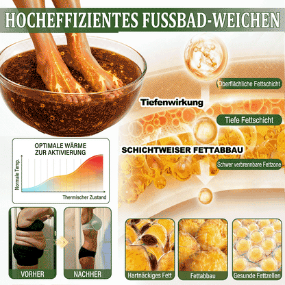 ☘️ GreenFeel® Berberin-Moringa-Bienengift Detox-Schlankheits-Fußbadperlen unterstützen das Gewichtsmanagement, die Lymphdrainage, eine gesunde Durchblutung, das weibliche Wohlbefinden und ein straffer wirkendes Hautbild. 🔥