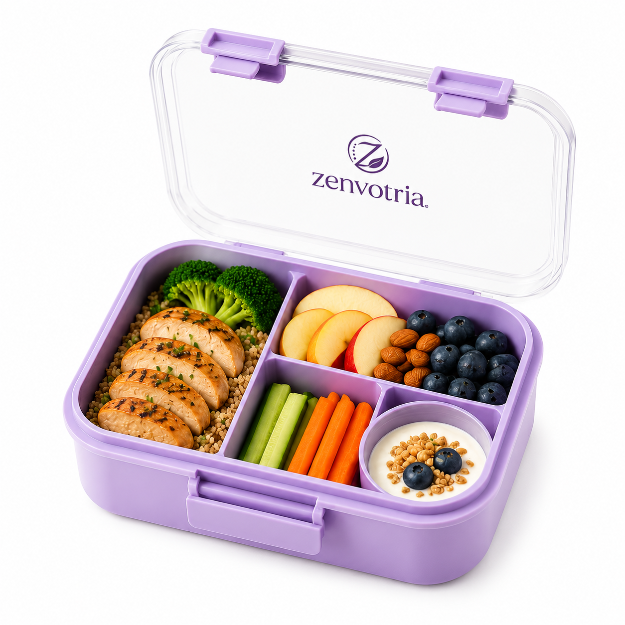 Zenvotria™ FreshNest Smart Bento Lunch Box